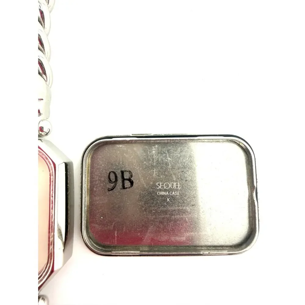 Y2K GUESS G11644L Women’s Watch Crystal Logo Triple Chain Silver New Battery